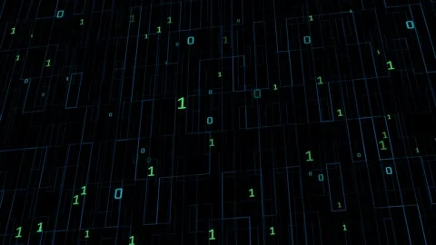 Digital background animated Stock Footage 298770016