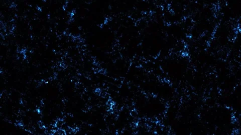 Digital Background Animation, Abstract Background, Blue, Yellow, Golden Stock Footage 296732420