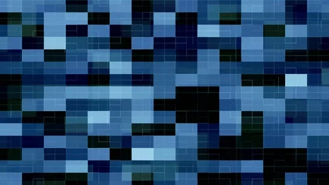Digital Background Animation Template Blue Stock Footage 197154436