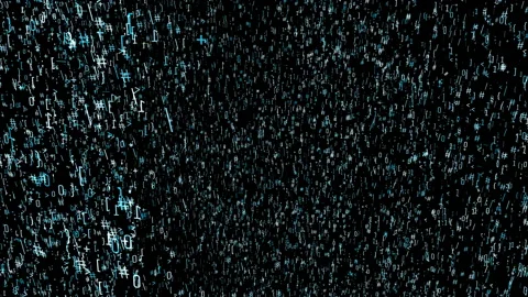 Digital background with binary code Stock Footage 170487122