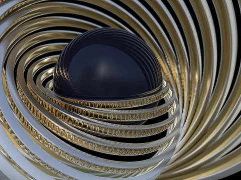 Digital background, binary technology concept. 3D イラスト素材