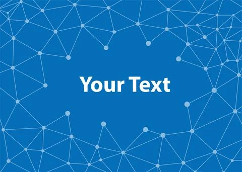 Digital background of Blockchain or Science, vector illustration Stock-Illustration