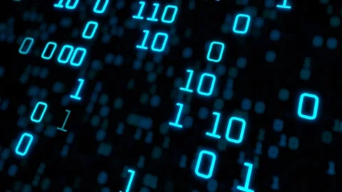 Digital background. Blockchain technology. Stock Footage 268209895