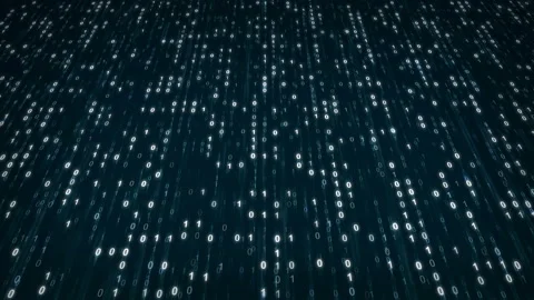 Digital Background Blue Data Binary Code Animation 스톡 동영상 115086399