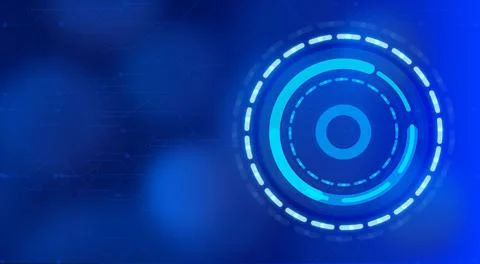 Digital background with blue gradient colour Stock Illustration