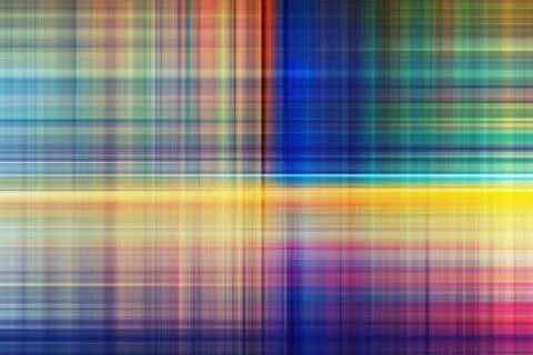 Digital background with blurred stripes intersections Illustrazione stock
