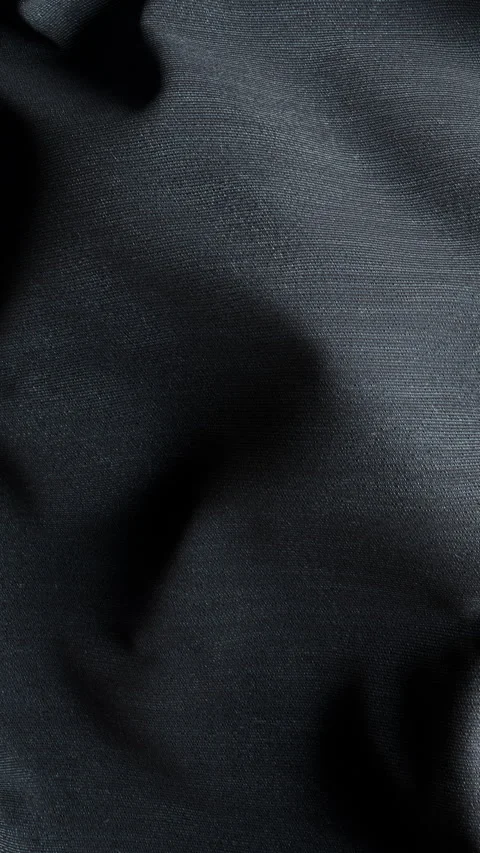 Digital background, crumpling warping morphing gray grey fabric cloth Stock Footage 309798604