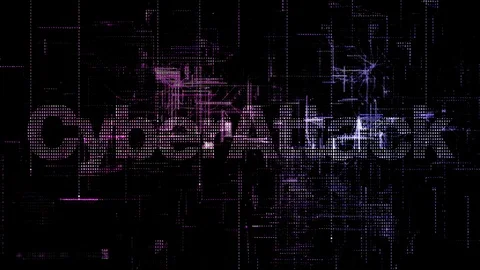 Digital background Cyber Crime Hacker ransomware worldwide cyberattack Stock Footage 95310865