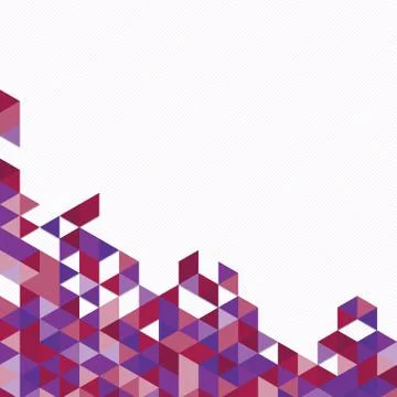 Digital background of different color chaotic elements Stock Illustration