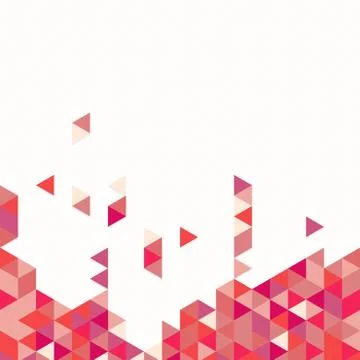 Digital background of different color chaotic elements Stock Illustration