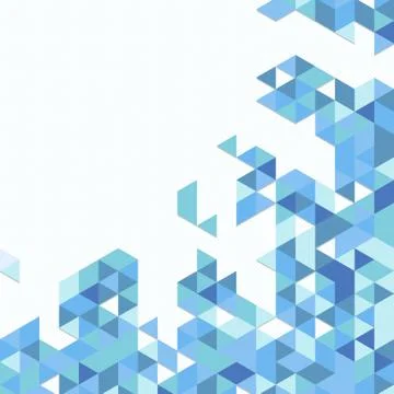 Digital background of different color chaotic elements Stock Illustration