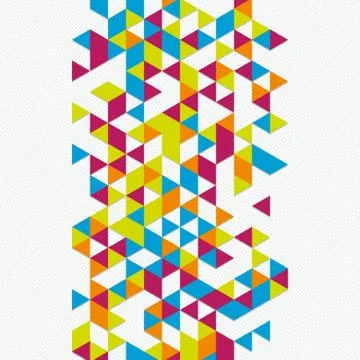 Digital background of different color chaotic elements Stock Illustration