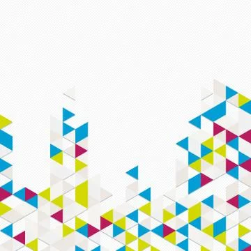 Digital background of different color chaotic elements Stock Illustration