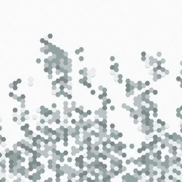 Digital background of different color chaotic elements Illustrazione stock