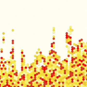 Digital background of different color chaotic elements 스톡 일러스트