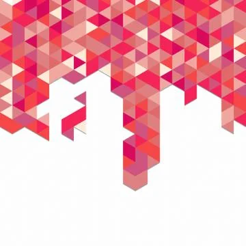Digital background of different color chaotic elements Illustrazione stock