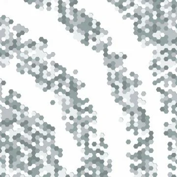 Digital background of different color chaotic elements Stock Illustration