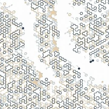Digital background of different color chaotic elements Stock Illustration