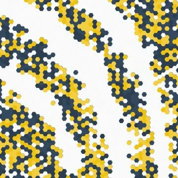 Digital background of different color chaotic elements Illustrazione stock