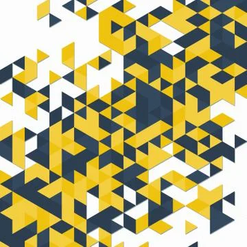 Digital background of different color chaotic elements Illustrazione stock