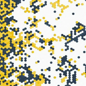 Digital background of different color chaotic elements Illustrazione stock