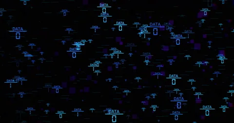 Digital Background Stock Footage 138229101