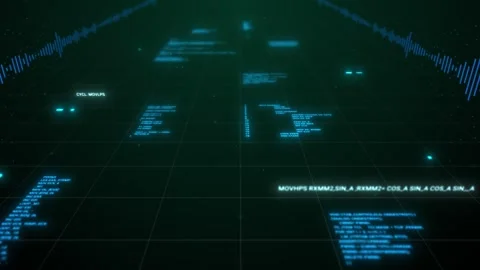 Digital Background Stock Footage 272216927