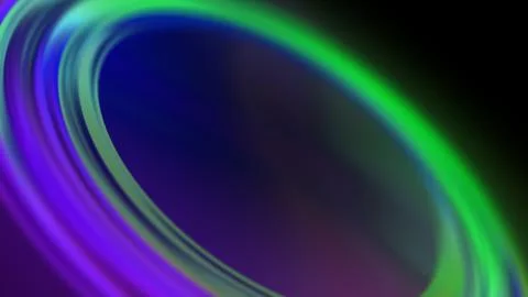 Digital background, glowing circles moving around. In space. Abstract backg.. Stock Photos