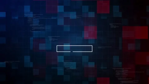 Digital Background Hacking Security 4K Video stock 330479897