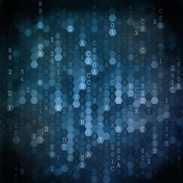 Digital Background. Illustrazione stock