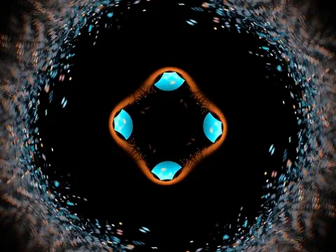 Digital background Stock Illustration