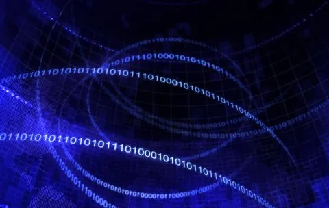 Digital background Stock Illustration