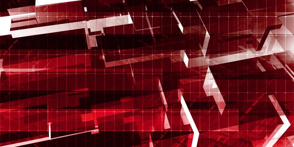 Digital Background Illustrazione stock