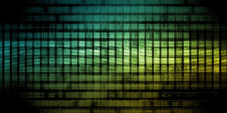 Digital Background Stockillustratie