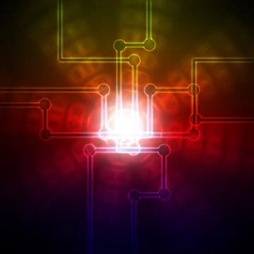 Digital background Stock Illustration