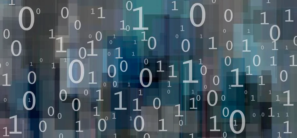 Digital background Illustrazione stock