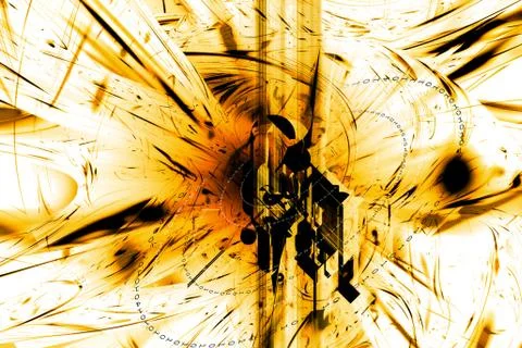 Digital background Stock Illustration