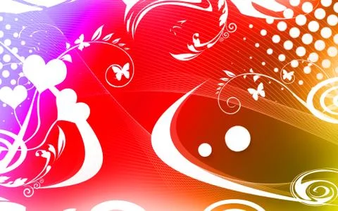 Digital background Stock Illustration