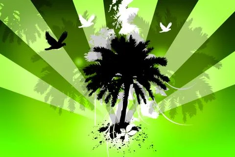 Digital background Illustrazione stock
