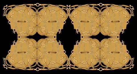 Digital Background Illustration for textile print Illustrazione stock