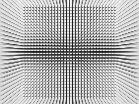 Digital background with invert perspective 3d square pattern 스톡 일러스트