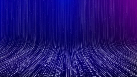 Digital background Light lines Big data visualization. space travel, music Video stock 254387862