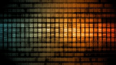 Digital Background with Lines of Code as Technology Abstract Stock Footage 75919139