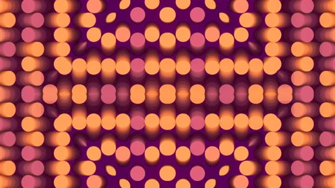 Digital background of many cylinders moving in waves 3d rendering loop animation Stock Footage 203535853