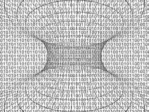 Digital Background Meaning High Tech And Backgrounds Stock Illustration