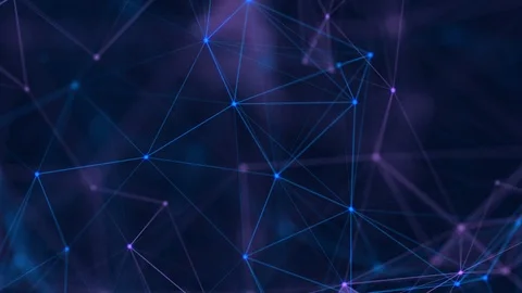 Digital background Motion connecting dots Stock Footage 88742943