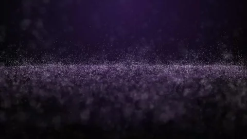 Digital Background with Moving Glowing Particles in Light Lavender Stock-Footage 247274105