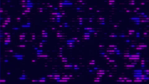 Digital background with musical glowing particles. Big data visualization Video stock 278717068