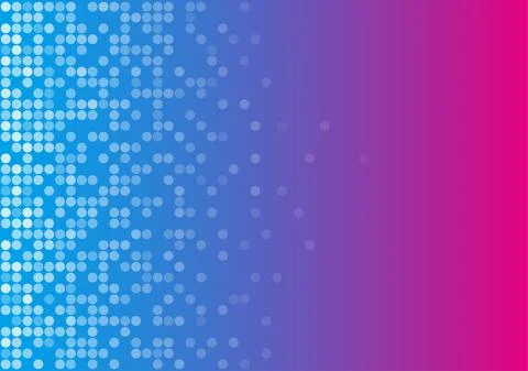 Digital background, Pattern of QR code, polka dots. Stock Illustration