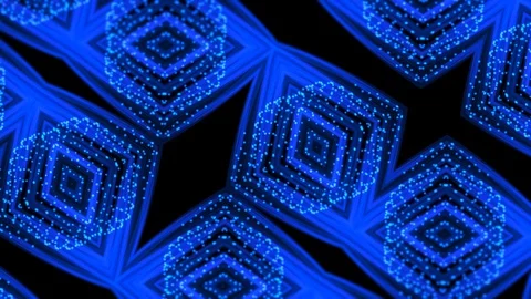 Digital background in a pretty pattern with connecting nodes Stock Footage 108182537